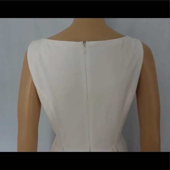 Muse White and Blue Floral Dress - Picture 6 of 8